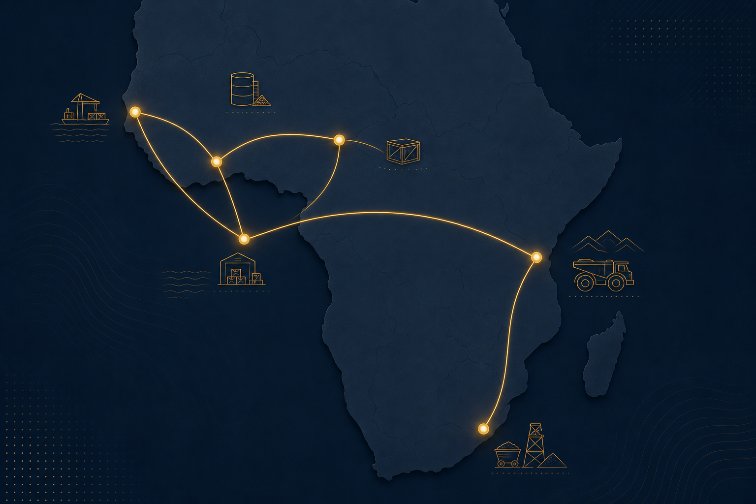 Réseau logistique S&P ML en Afrique