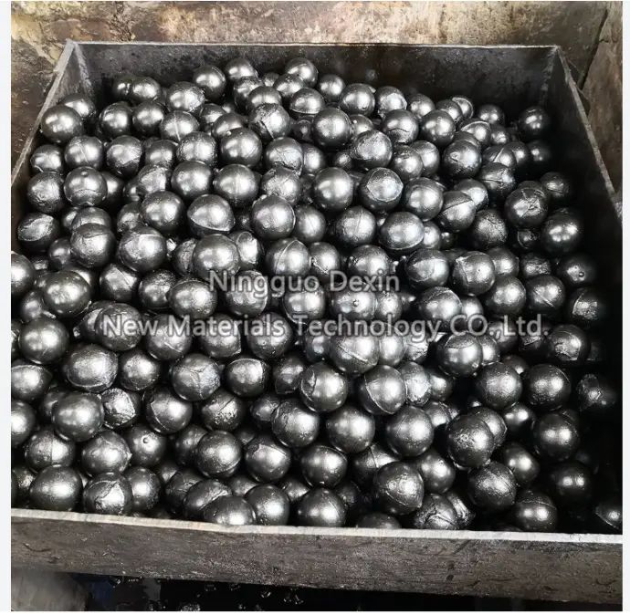 Boulets d'acier de broyage (30 à 130 mm)