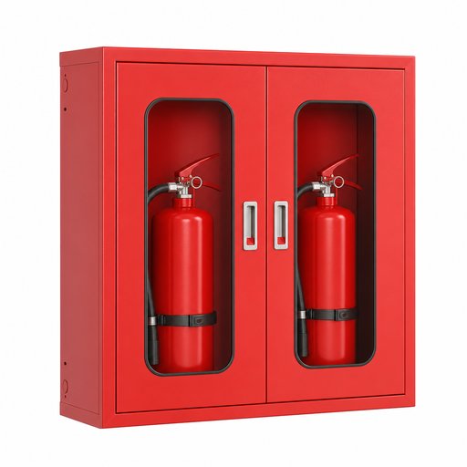 COFFRE DOUBLE EXTINCTEURS