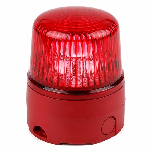 [DEI0018] FLASH CONVENTIONNELLE ROUGE LED ROUGE EN54