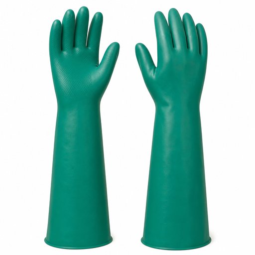 [EPI0343] GANT NITRILE VERT RESISTANCE AUX PRODUITS CHIMIQUE