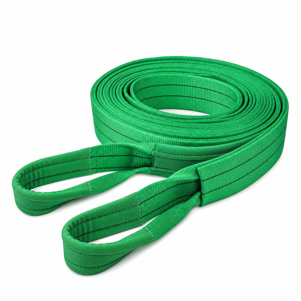 [4822B20] [4822B20] Elingue sangle double 60 mm — CMU 2 T — verte, Lg 2 m