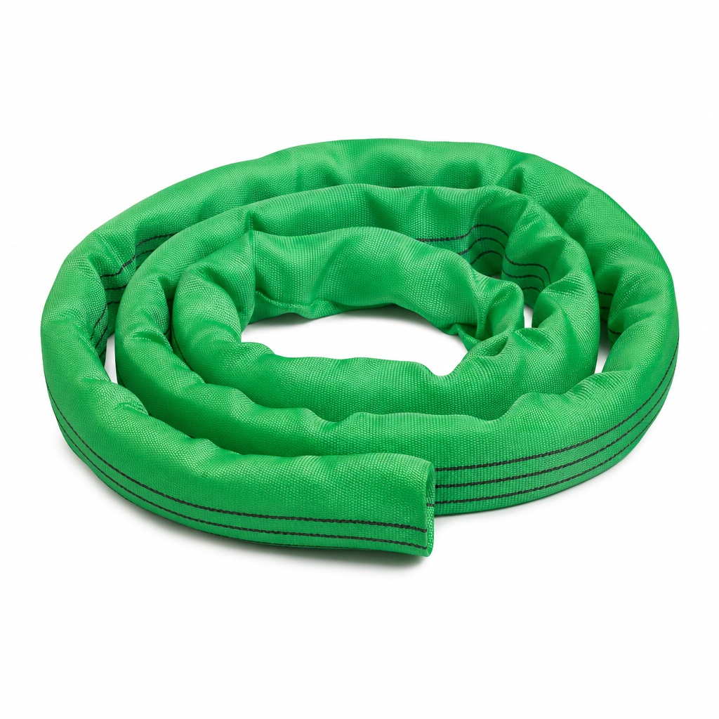 [4428N20] [4428N20] Elingue ronde Lg utile 2 m — CMU 2 T vert EN 1492-2