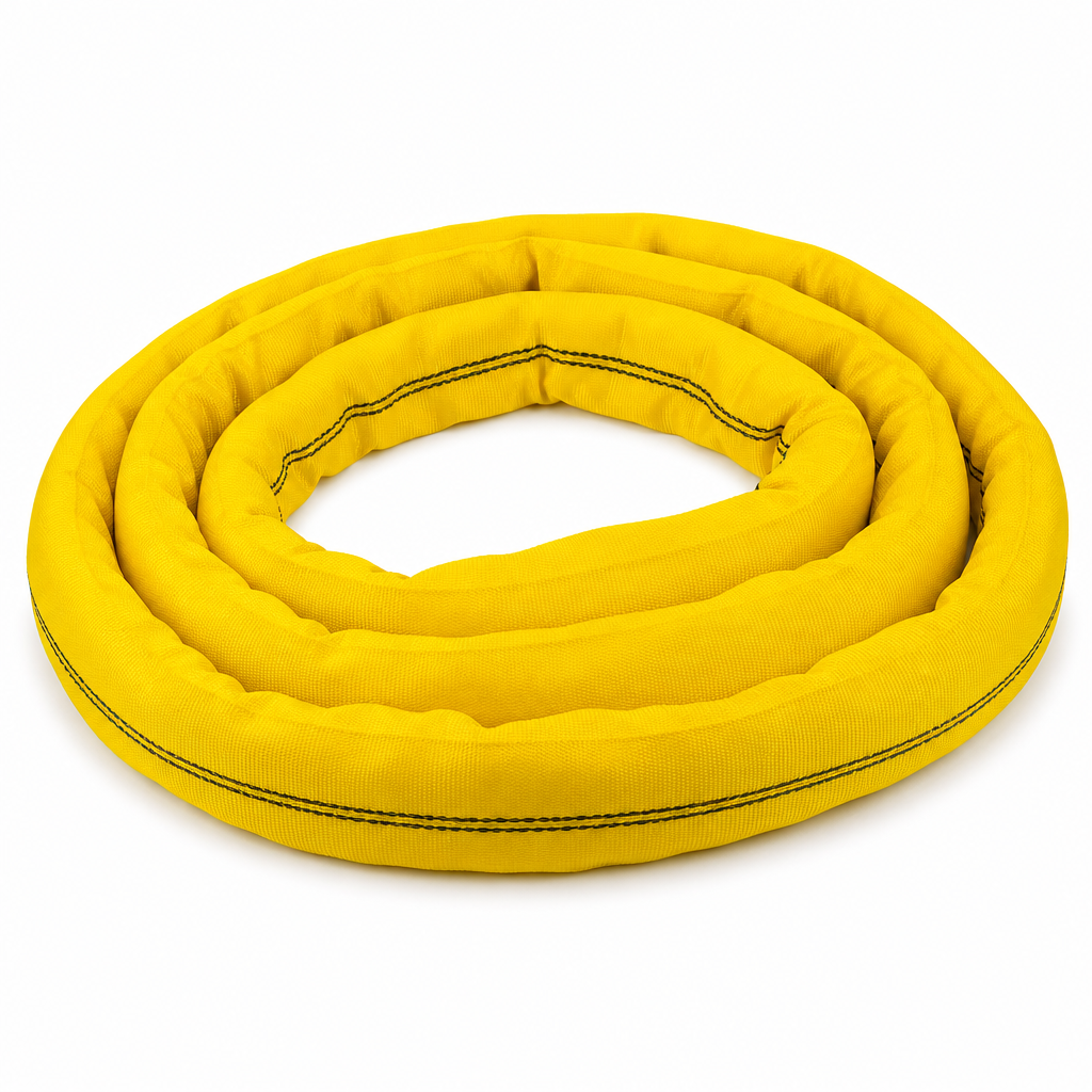 [4428P20] Elingue ronde Lg utile 2 m — CMU 3 T jaune EN 1492-2